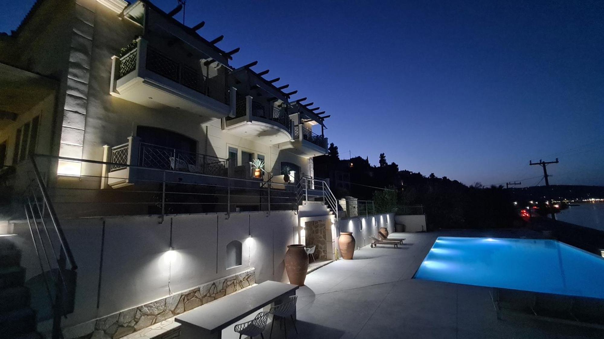Villa Serafeim Кімі Екстер'єр фото